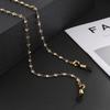 Women Crystal Beads Sunglasses Glasses Chains Lanyards Neck Strap Rope Eyewear Cord Holder Accessories Mask Chain