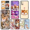 Cute Corgi Dog Phone Case For Oneplus 13R 13 12R 11 10T 10R Nord N100 N200 N10 10 9 9R 9RT CE 3 2 Z Pro 5G Soft TPU Cover Fundas