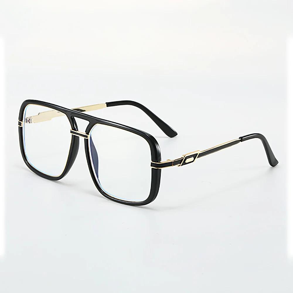 

Популярные Мужские Очки Блокирующие Синий Свет Игровые Матовый Черный Анти-Излучение Очки Женские Прозрачные Модные Очки transparent