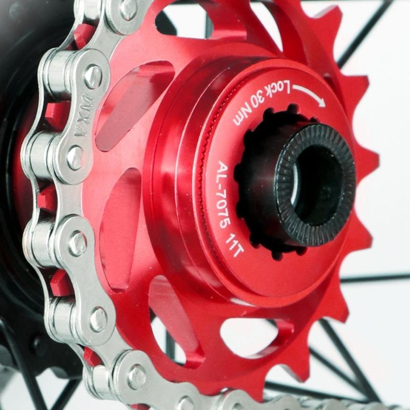 Kits de Conversion Single Vitesse pour Vélos 16T 18T, Cassettes Freewheels Roue en Alliage d'Aluminium pour Vélos Single Vitesse