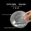 Disposable Round Bowl with Lid, 450ml