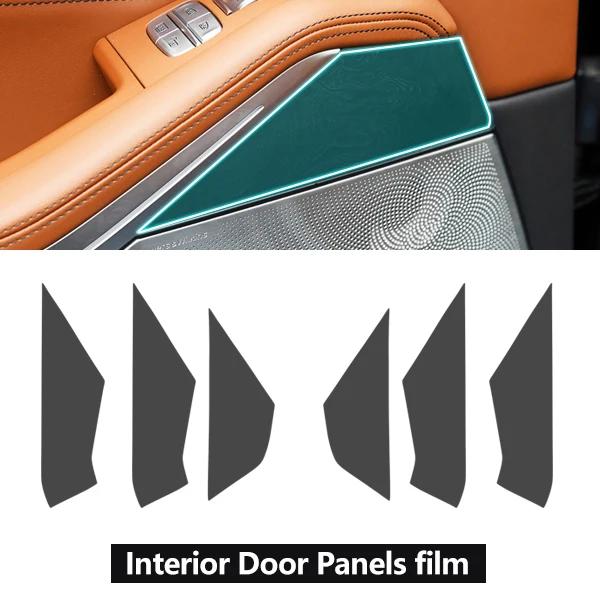 Car Interior Protective Film Central Console Navigation Display Gear Screen Protector Self Healing Sticker for BMW X7 G07 2019