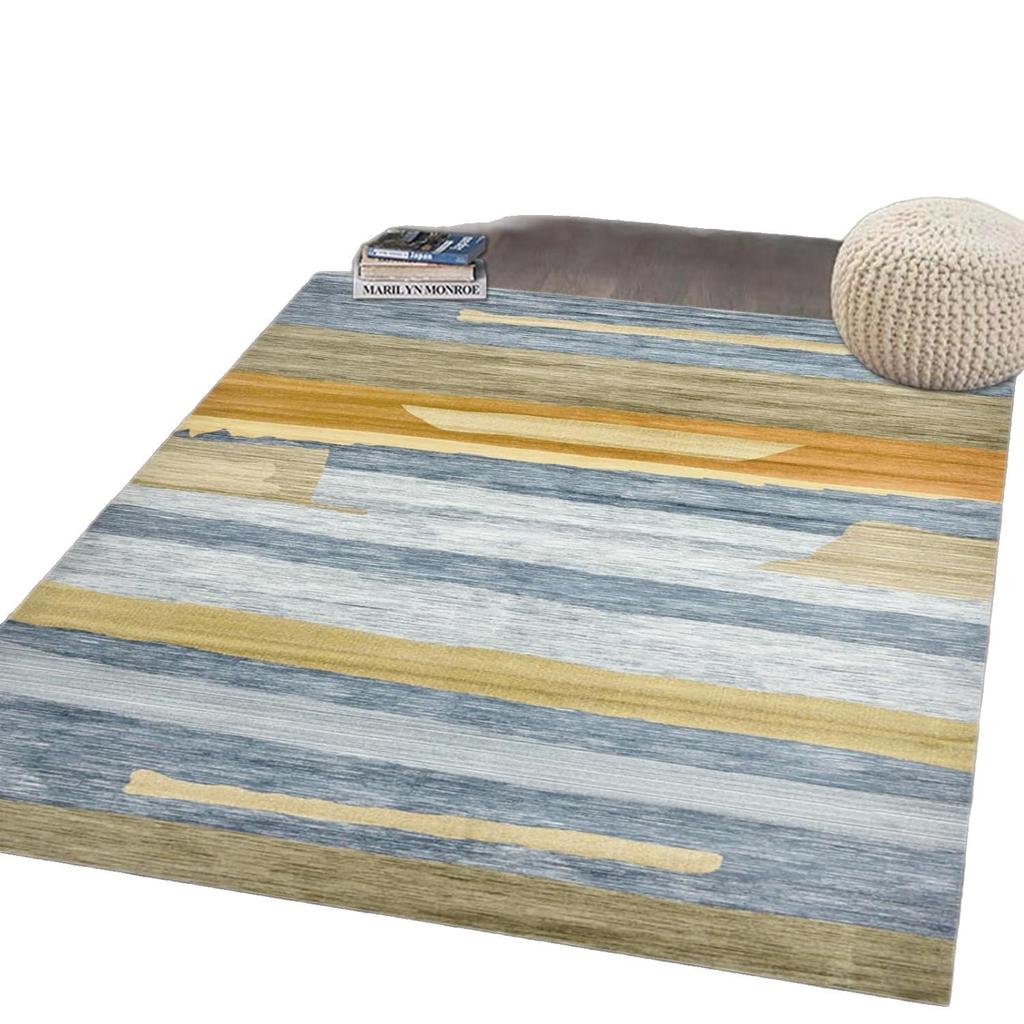 Nordic Style Carpet Living Room Resistant To Dirt and Easy To Maintain Vintage Floor Mat Bedroom Bedside Carpet