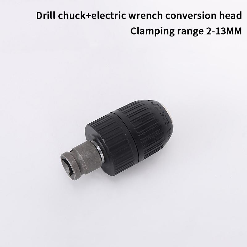 Drill Converter Chuck Socket Multi-Functional Hex Impact Driver Wrench Drill Bit Electric Screwdriver Extension Rod