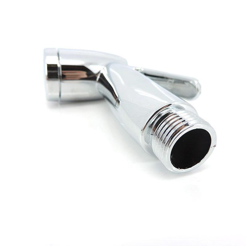 ABS Silver Plastic Handheld Bidet Toilet Shower Head Sprayer Spray Household Bathroom WC Bidet Bathroom Self Cleaning Tools