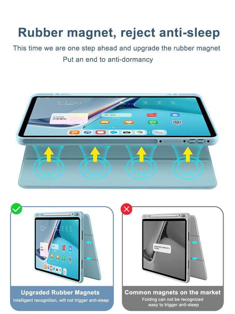 12.9 Inch Tablet Case TPU Soft Case for iPad Pro 12.9 6th Gen 2022 2021 2020 3rd Generation 2018