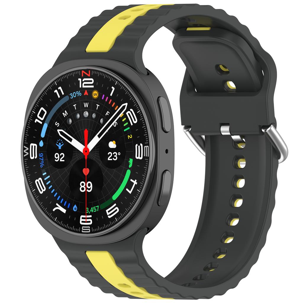 Original Silicone Strap for Samsung Galaxy Watch 8 Classic 46mm Sport Watchband for Galaxy Watch 8 40mm 44mm No Gaps Accessories