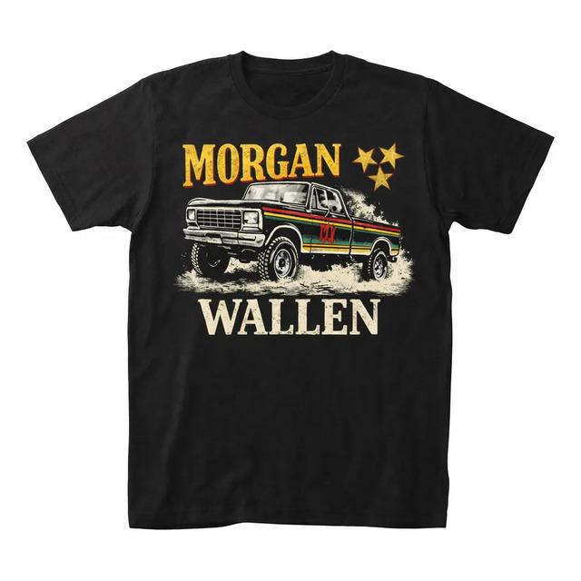 Camiseta Estampada De Caminhao Vintage Morgan Wallen S