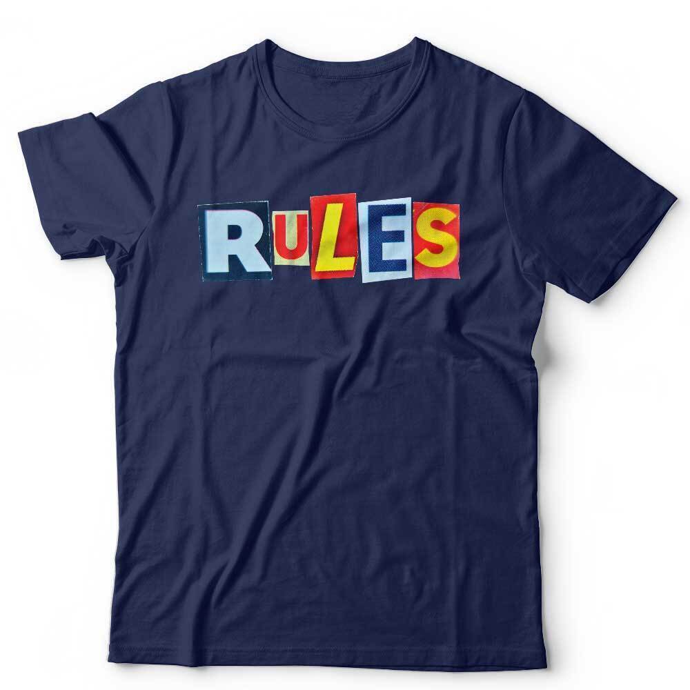 Ian Brown TShirt Rules Unisex Short Sleeve Crew Neck Classic Fit 100 S