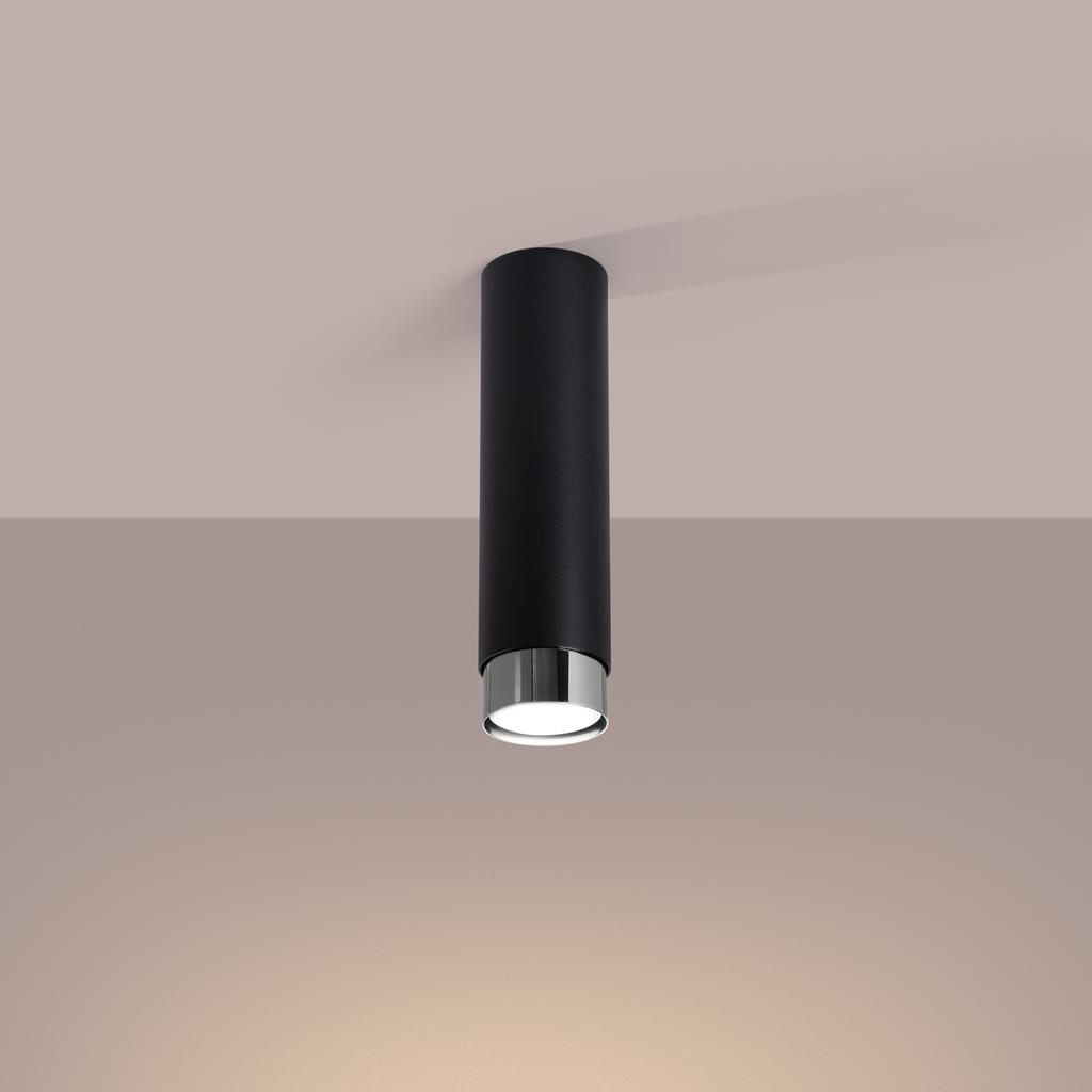 Downlight Nero 1 Gu10 Czarny Sollux Sl.1409