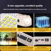 Portable LED Camping Lamp Night Market Light Rechargeable High Brightness Lamp Tube for Outdoor Multi-Function Camping Lighting