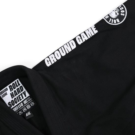 Ground Game Kimono/Gi Bjj Men's Gamer 2.0 Black A2