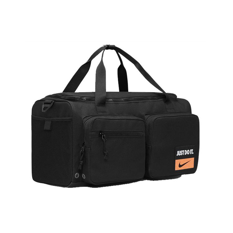 Nike Utility Power Duffel Bag Unisex Gym Bag Black DQ5199-010 MISC