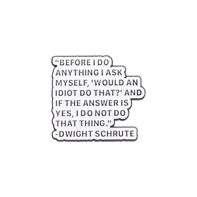 

Креативный значок из сплава с мотивационными фразами и игривыми мультяшными персонажами для всех