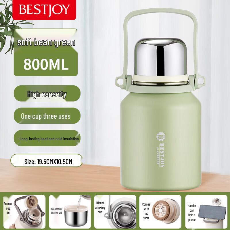 FUGUANG Large Capacity Stainless Steel Insulated Sports Water Bottle