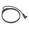 Vehicle Fuel Tank Filler Gas Cap Tether Rope LR053665 LR053666 Black for Evoque Sport LR3 Replace High Quality