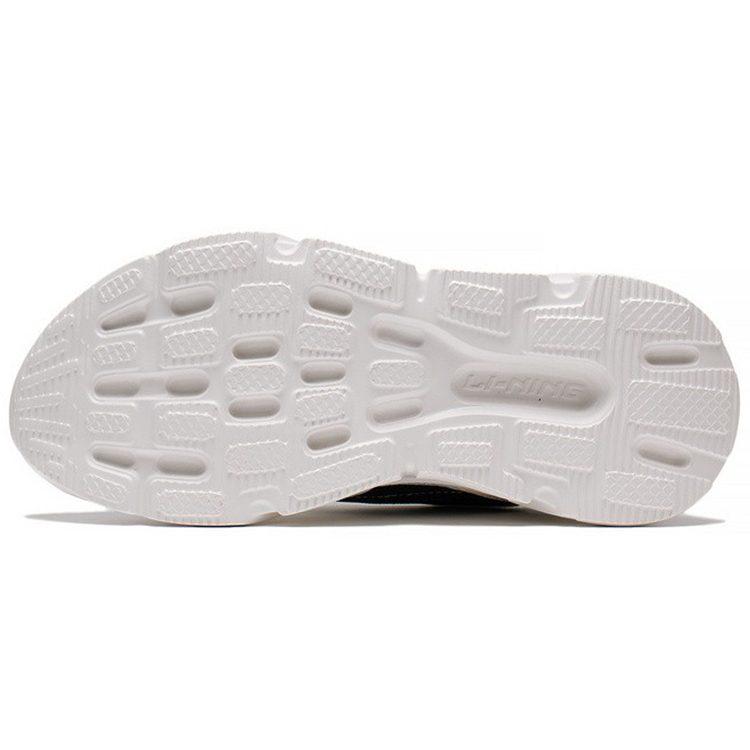 Li Ning Comfortable Textile, Synthetic Leather Cushioning Slip Resistant Abrasion Resistant Low top Running Shoes ARSS058-3