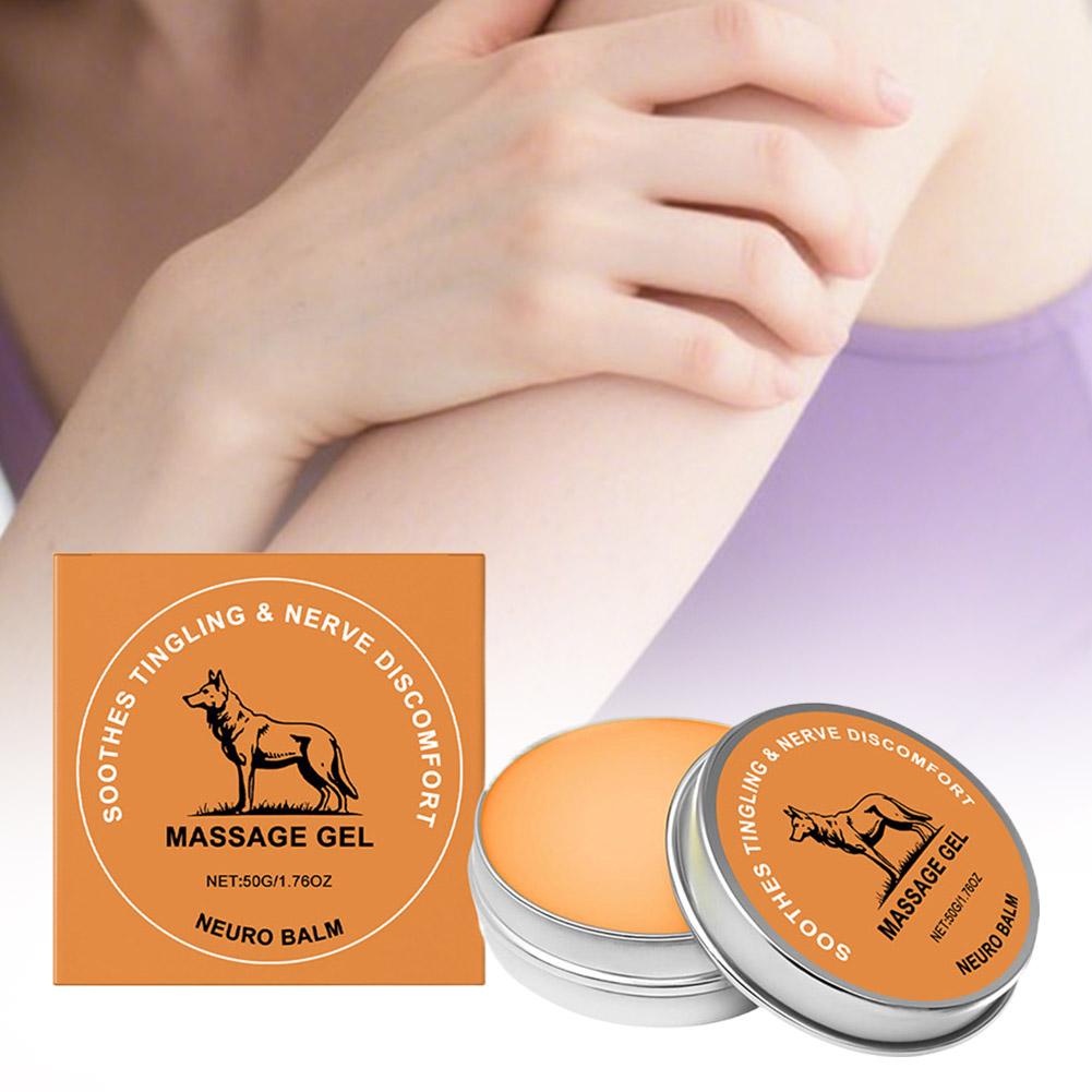 Massage Cream Nerve-Relief Balmdeeply Penetrate Fast-Acting Relief Joint Discomfort Gentle Care for Knee Shoulder Joint Support