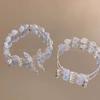 Handmade Starry Sky Butterfly Beaded Bracelet Sweet Fashion Jewelry For Women