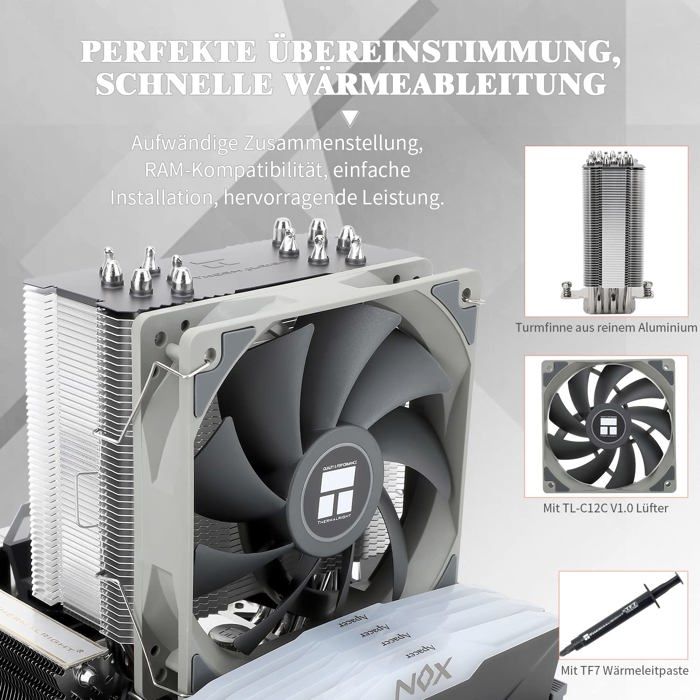 Refroidissement - ventilation - watercooling Thermalright - BA120-D5