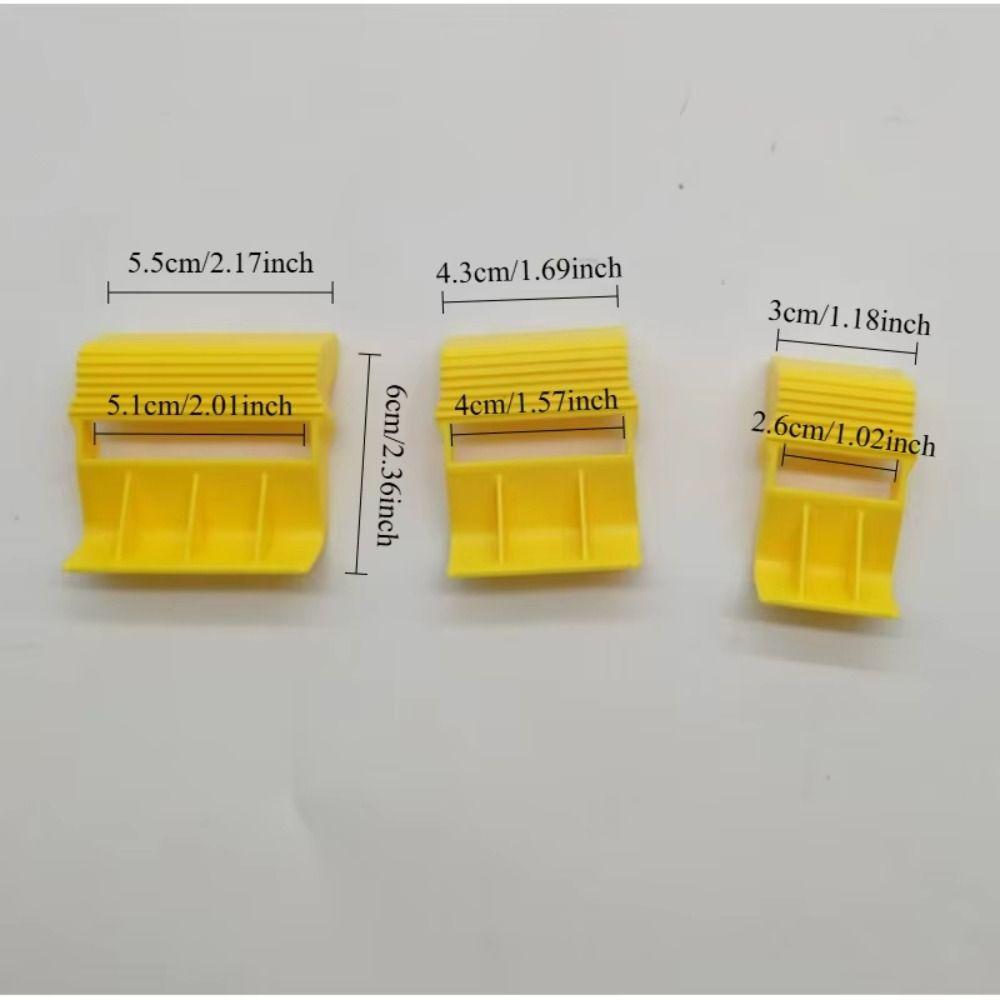 3pc/set Compact Tape Dispenser Smooth Cutting Arts Crafts Tape Cap Tape Corner Painting Accessories