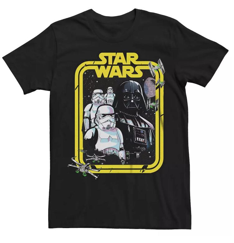 2026 Star Wars Mens and Womens Shortsleeved Tshirts Scifi Retro Casual Printed Star Wars Logo Streetwear Tops XL