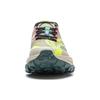 Li Ning Cushioning Slip Resistant Abrasion Resistant Low top Trail Running Shoes Women's Green Yellow ARNT004-6