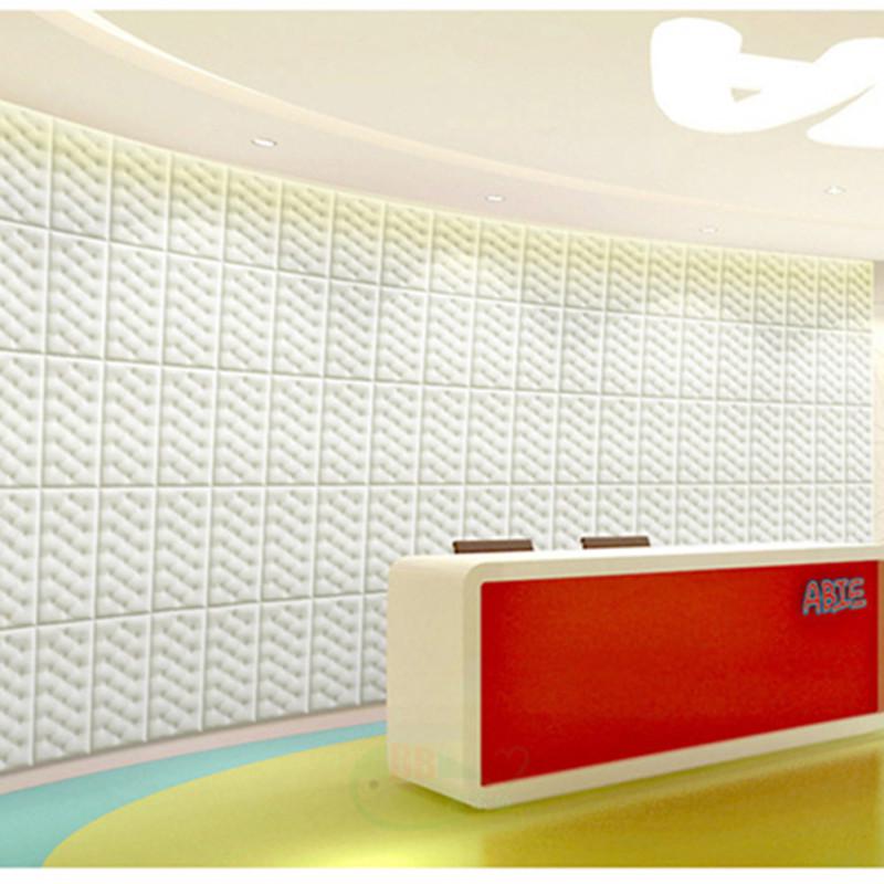 New! 3d Wall Stickers Waterproof Self Adhesive Wallpaper Wall Mat Soft Foam Cushion For Kids Bedroom