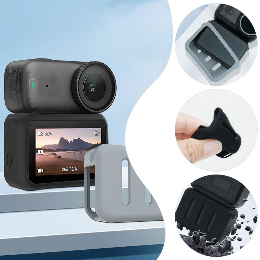 Silicone Protective Cover For DJI Osmo Nano Camera Body Screen Protector Anti Scratch Drop Case For DJI Osmo Nano Accessories