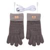 USB Heating Gloves for Men Women Adjustable Heated Thermal Gloves Heated Hand Warmers for Outdoor Skiing Cold Weather