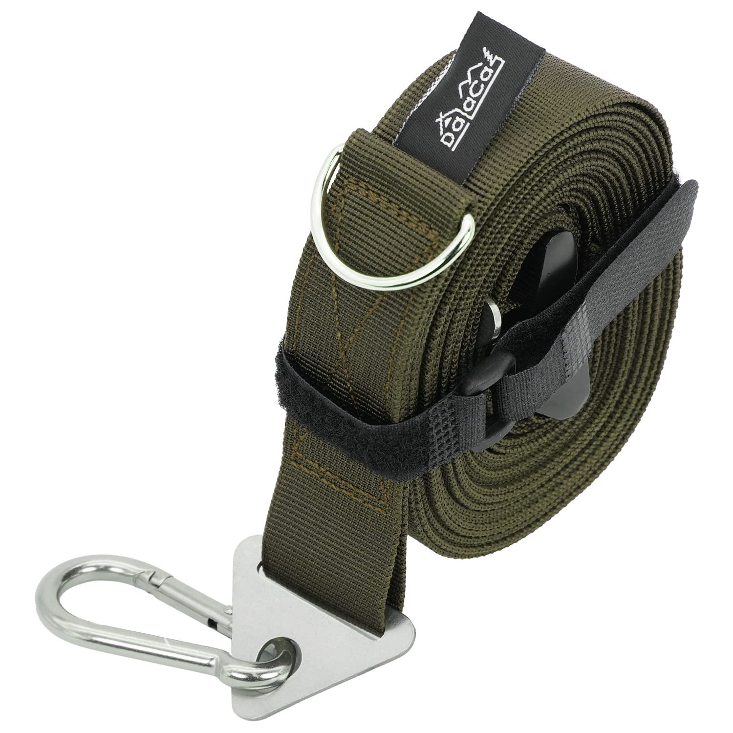 

DaLaCa Ogawa Тент-удлинитель Нагрузка 200 кг Включает ремни для хранения и организации, ремень, 5,2 м Регулировка в одно касание, Вместимость, Инструкции, Сумка,