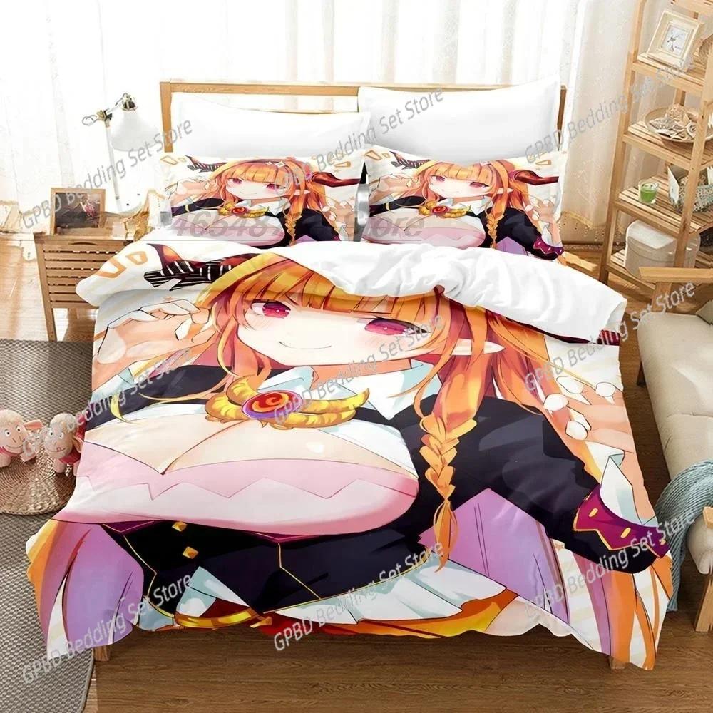 Anime Kawaii Girls Kiryuu Coco 3D NEW Duvet Cover Pillowcase Bedding Set Adult Boy Girl Bedroom Decoration Single Double Large