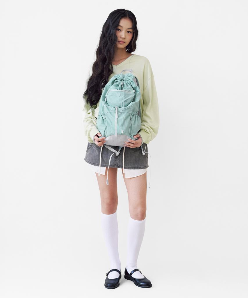Fennec Airy Pocket Backpack - Mint