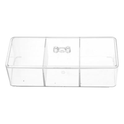 22*8.5*5.5 CM Kitchen Pantry Cabinet Transparent Tea Bag Storage Box  Cabinet