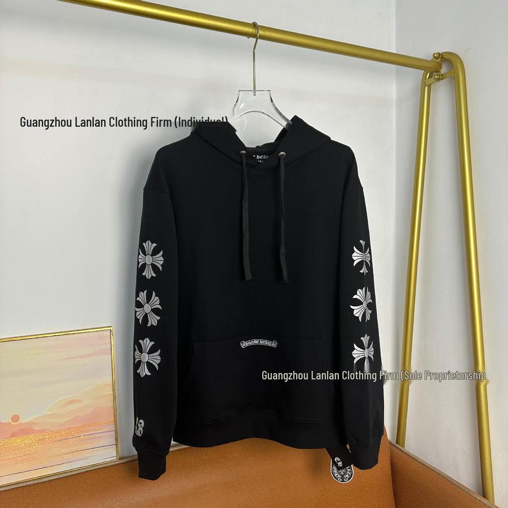 Europäischer Trend CH25 Kapuzenpullover mit Reißverschluss: Einfacher Klassiker für Herbst/Winter