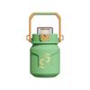 T Barrels Vacuum Cup Stainless Steel Portable Strap Cup with Straw Good-looking Student Children Kettle Big Belly Cup