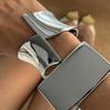 Fashionable Geometric Bangle/Finger Ring Handmade Wide Cuff Bangle Unisex Fashion Jewelry for Stylish Women and Men