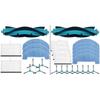 Complete Replacement Parts for Ultenic D10 Robot Vacuums Brushes & Filters
