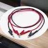 Dual-End Test Leads with 4mm Banana Plugs & Alligator Clips - 15A Rated for Multimeters, Electrical DIY & Repair