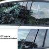 Fit For Mitsubishi Pajero Sport 2016 2017 2018     Gloss Black Pillar Post Door Trim Sticker Window Decora