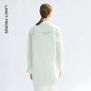 Lancy Women's Loose Fit Polo Collar Cardigan Blouse