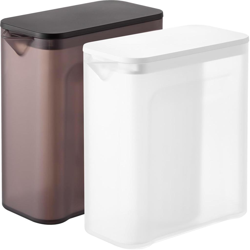 Yamazaki 1L Water Pitcher of Dishwasher Heat with Tea Easy to Easy to Clean Tower Series 1690 1691 (Yamazaki Industries) (Set 2) - Safe, Resistant,