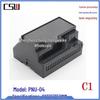 Plastic DIN Rail Housing for Industrial Control - 88x107x59mm Power Supply Electrical Box