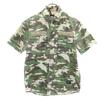 Camouflage Pattern Short Sleeve Military Shirt S Khaki Camouflage Men's Used