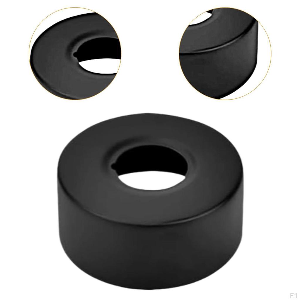 2x Escutcheon Flange Cover Plate Shower Trim Stainless Steel Easy Installation