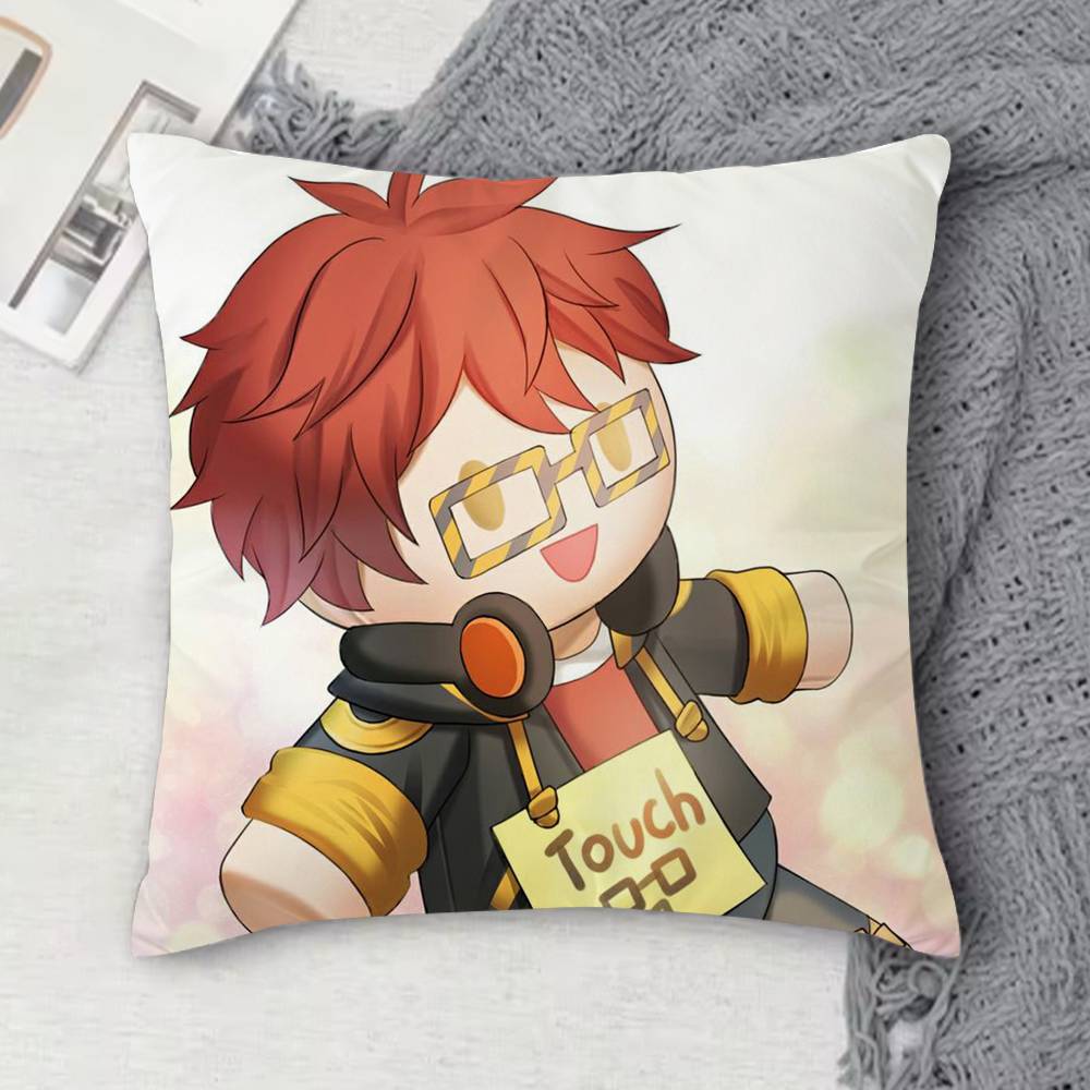 707 Luciel Mystic M-Messenger Double-Sided Printed Square Decorative Cushion Cover For Sofa Living Room Home Decor