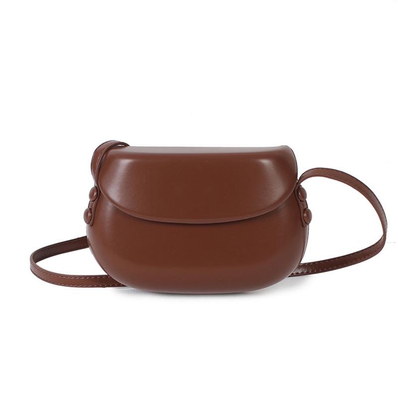 2024 Trendy Candy Color Women's Large Single Shoulder Crossbody Bag - Hard Shell Fashion Square Bag