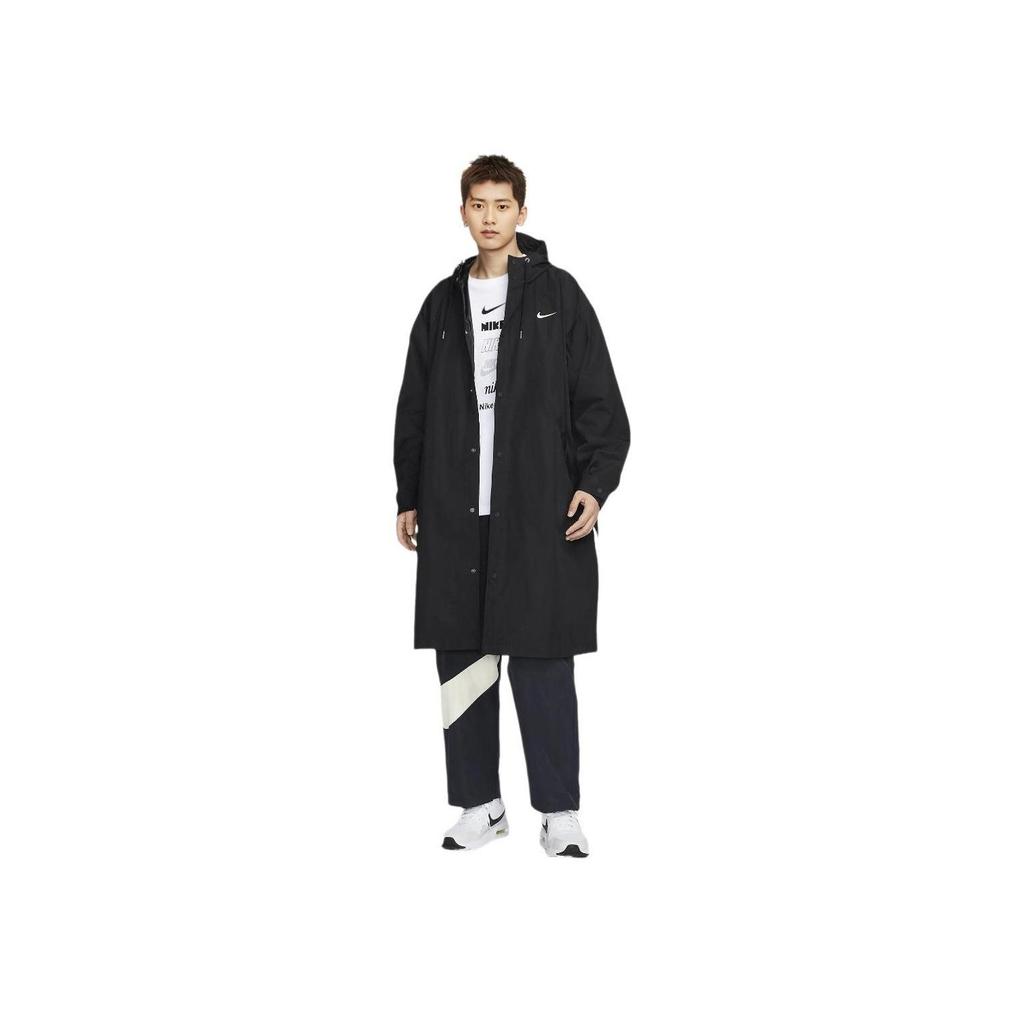 Nike Swoosh Woven Parka Black Coconut Milk FD2870-010