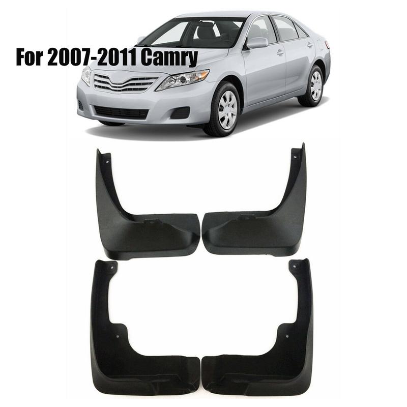 Splash Guards For 2007-2011 Toyota Camry 4Pcs Front Rear Mud Flaps Mudguards Fender Car Accessories