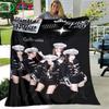 Korean Kpop Girl Group-Yuqi-Soyeon Print Four Seasons Blanket Sofa Cover Travel Bed Plush Blanket Office Break Blanket Gift